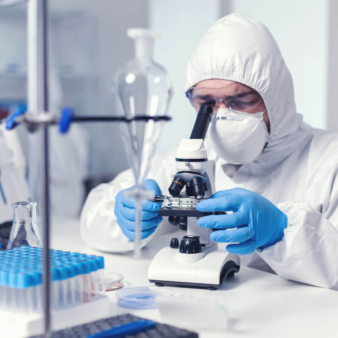 Bacteriólogo de Diagnostik